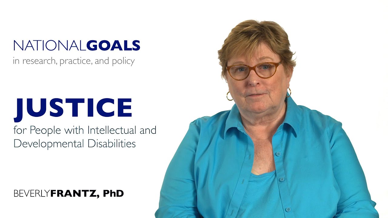 Justice for people with intellectual and developmental disabilities