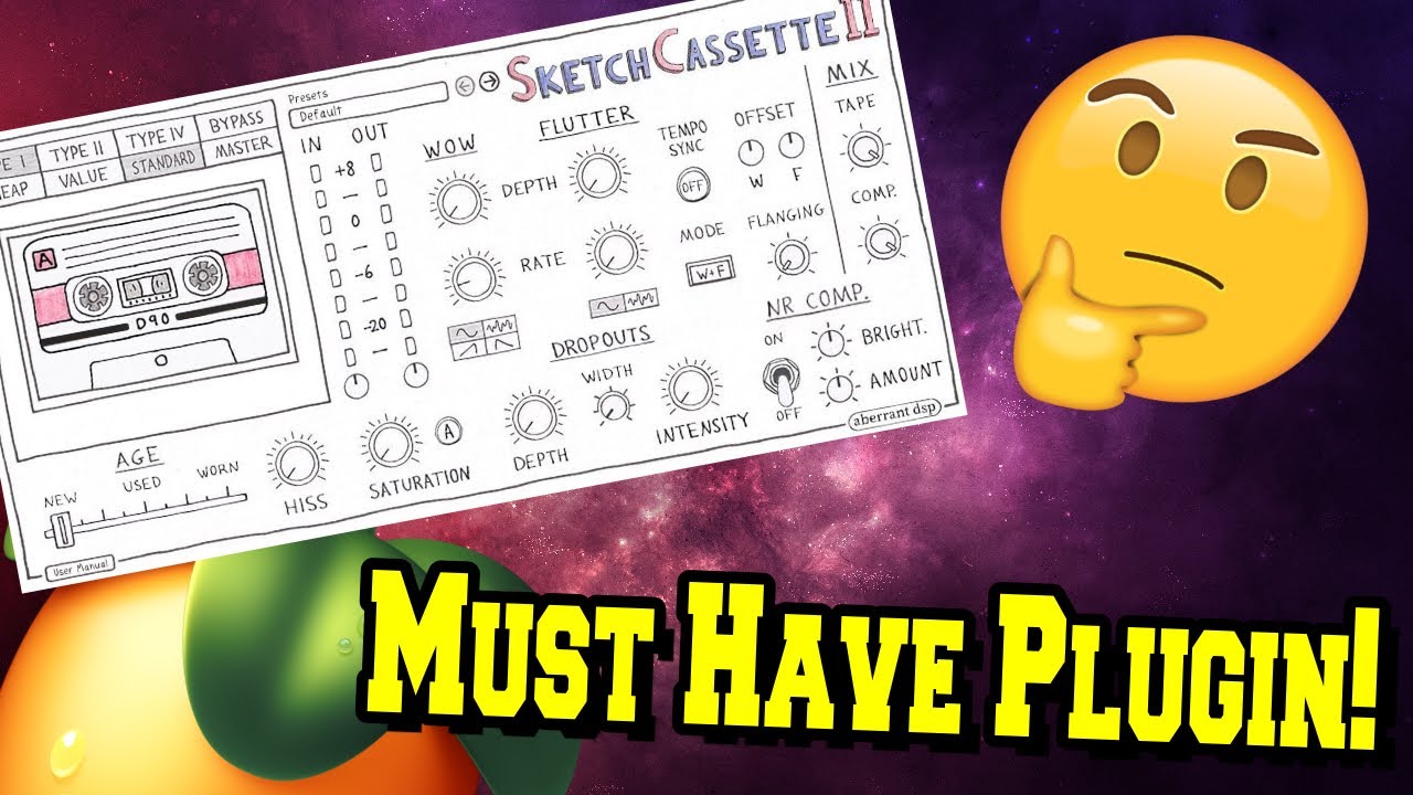 Must have cheap lofi plugin! sketchcassette II plugin review.