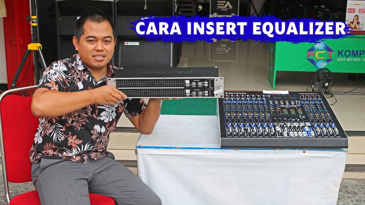 Cara insert equalizer di mixer Zetapro super Phantom 12