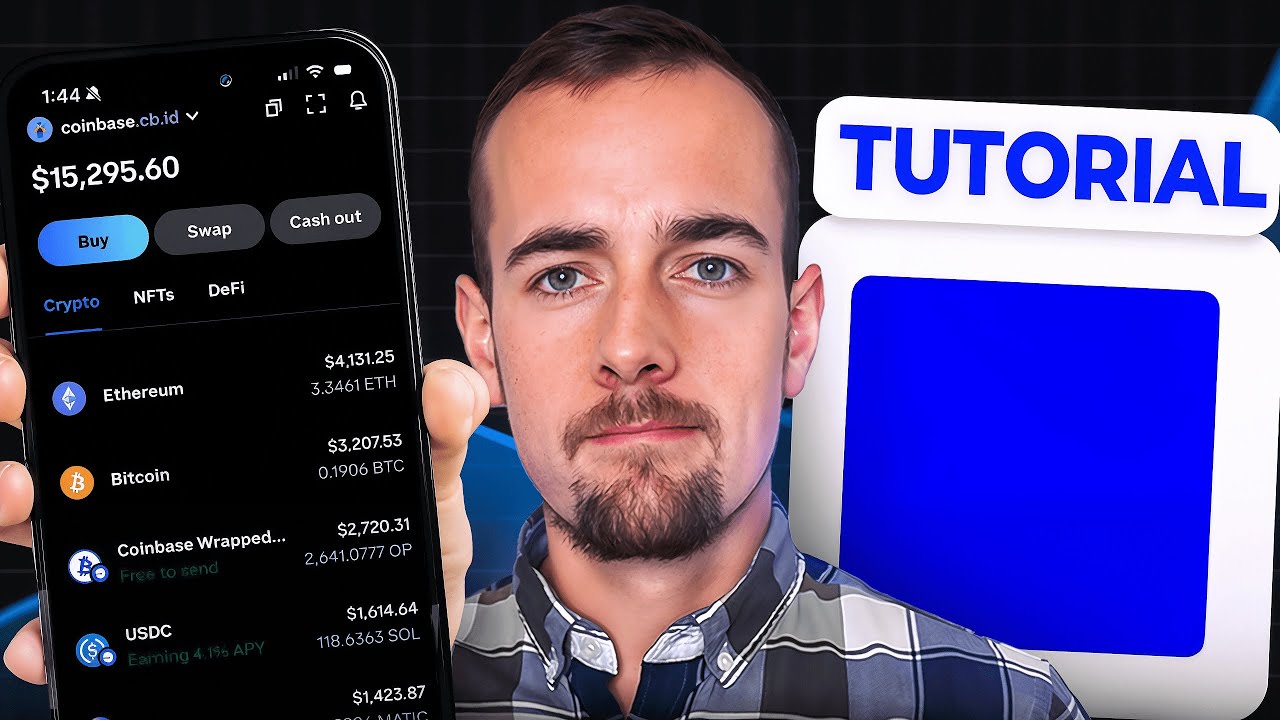 Tutorial Coinbase Wallet (Base App) | Guia de Autocust&oacute;dia de Criptomoedas