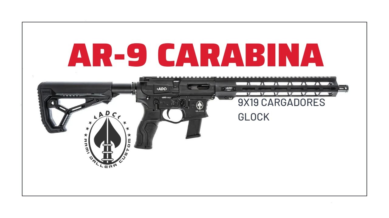Компактная мощность: откройте для себя карабин ADC AR-9 калибра 9 мм