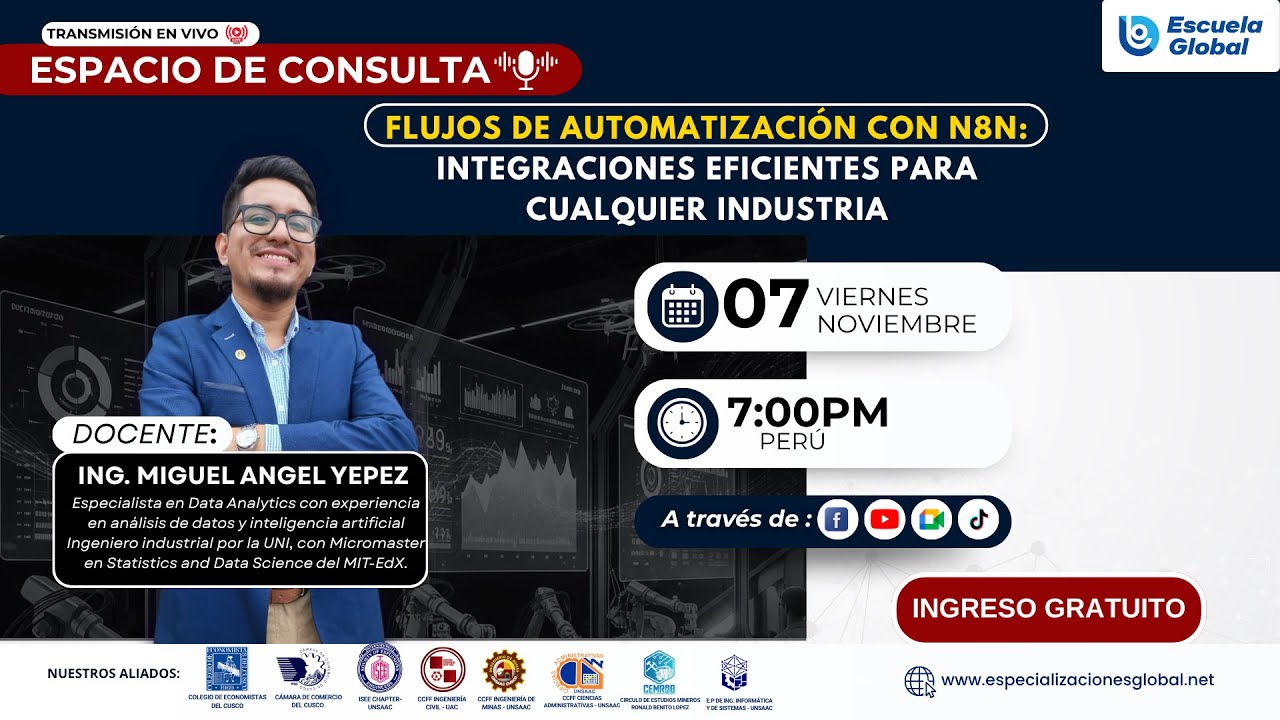 🎊𝐅𝐋𝐔𝐉𝐎𝐒 𝐃𝐄 𝐀𝐔𝐓𝐎𝐌𝐀𝐓𝐈𝐙𝐀𝐂𝐈𝐎́𝐍 𝐂𝐎𝐍 𝐍𝟖𝐍: 𝐈𝐍𝐓𝐄𝐆𝐑𝐀𝐂𝐈𝐎𝐍𝐄𝐒 𝐄𝐅𝐈𝐂𝐈𝐄𝐍𝐓𝐄𝐒 𝐏𝐀𝐑𝐀 𝐂𝐔𝐀𝐋𝐐𝐔𝐈𝐄𝐑 𝐈𝐍𝐃𝐔𝐒𝐓𝐑𝐈𝐀 🥳