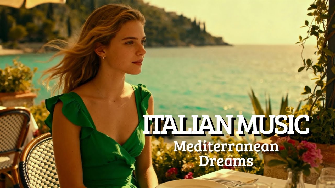 Mediterranean Serenity 🎶 Italy Relax Vibes for 2+ Hours Amalfi Coast & Lake Como