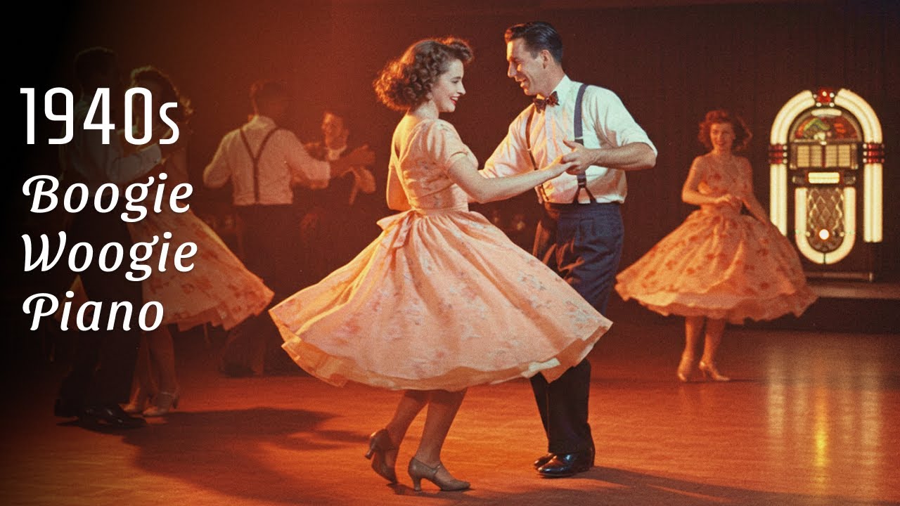 Boogie Woogie Piano | 1940s Music for Dancing and Vintage Vibes