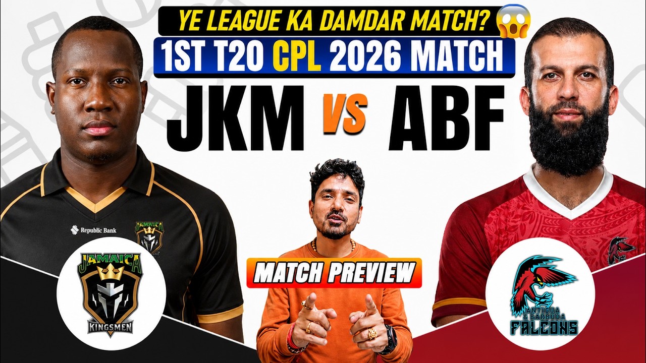 CPL 2026: Jamaica Kingsmen vs Antigua & Barbuda Falcons &ndash; Match Preview