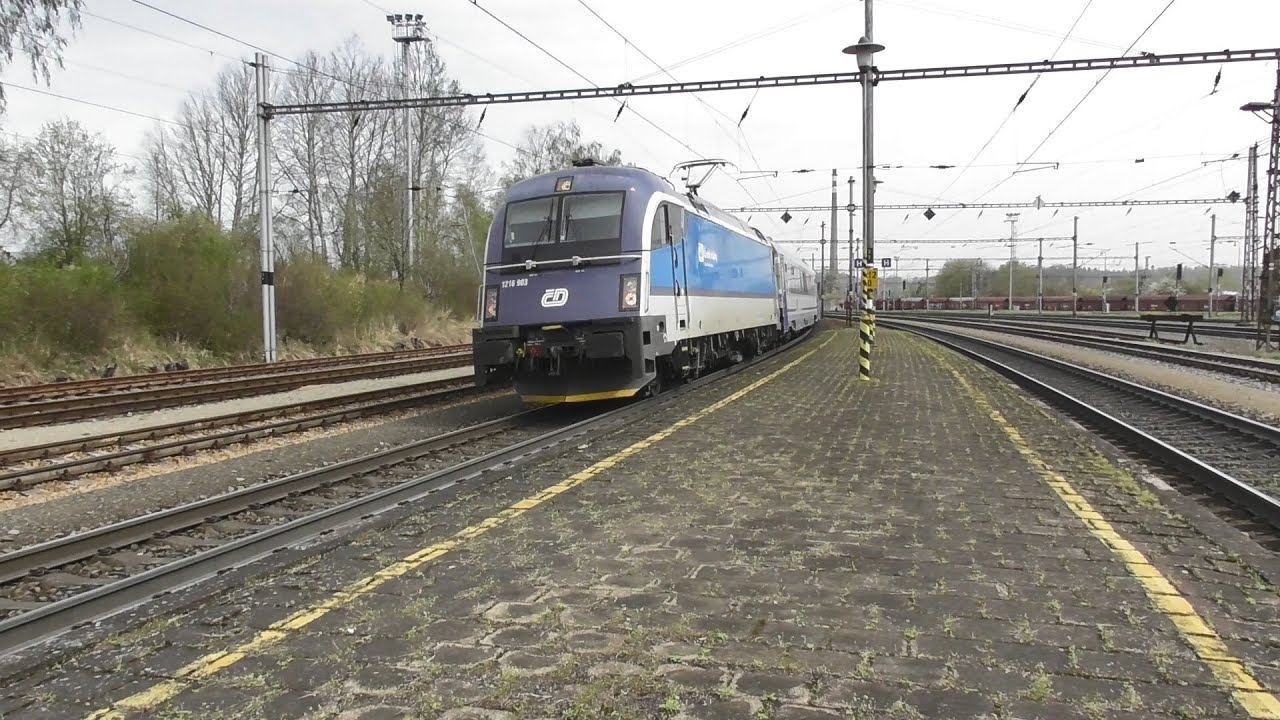 Vlaky - Hranice na Moravě - 1.4.2024