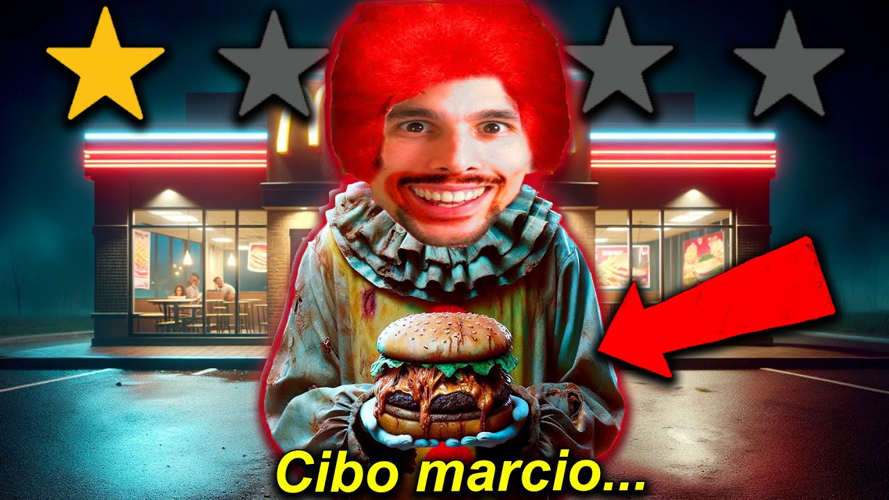SONO ANDATO AL PEGGIOR MC DONALD di SEMPRE...