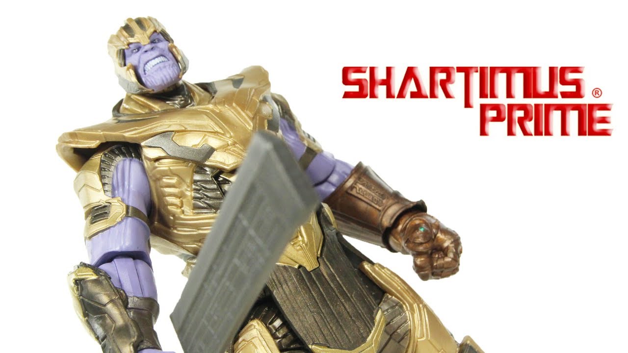 Marvel Legends Armored Thanos Avengers Endgame Movie Build A Figure Action Figure Review