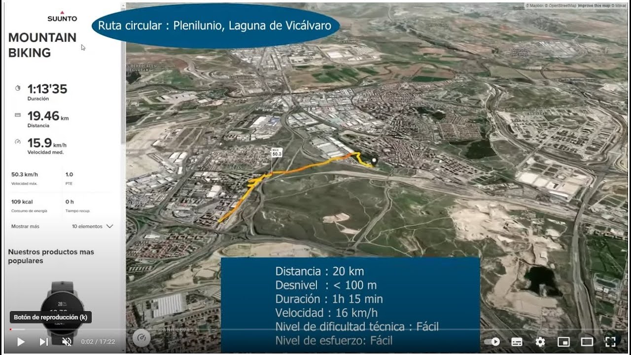 MTB Ruta circular Plenilunio, Lagunas de Ambroz