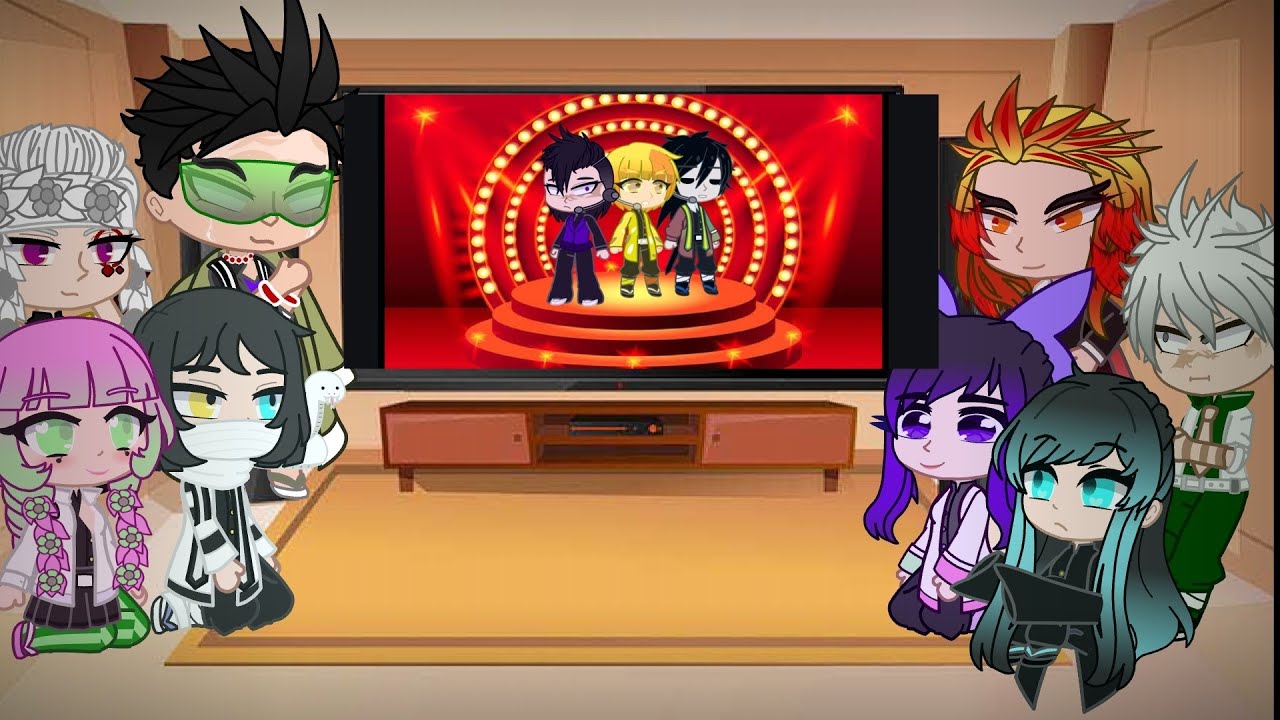 Hashiras reacts to Giyuu,Zenitsu and Genya sing Rise (my AU) slight Obamitsu and a little Giyushino)