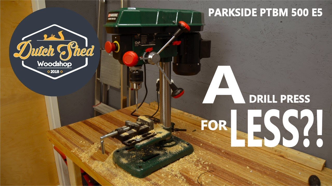 Parkside PTBM 500 E5 Drill Press | Undbox Installation and Testing | #BudgetToolTuesday