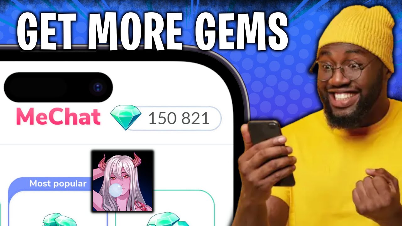MeChat Gems Glitch - How I Got 50k Free Gems using MeChat Hack!