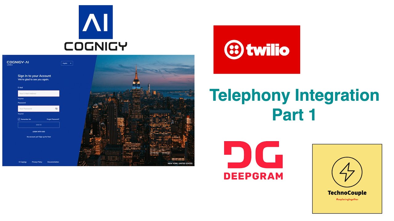 Cognigy AI Integration with Twilio Telephony Platform (IVR) Part 1