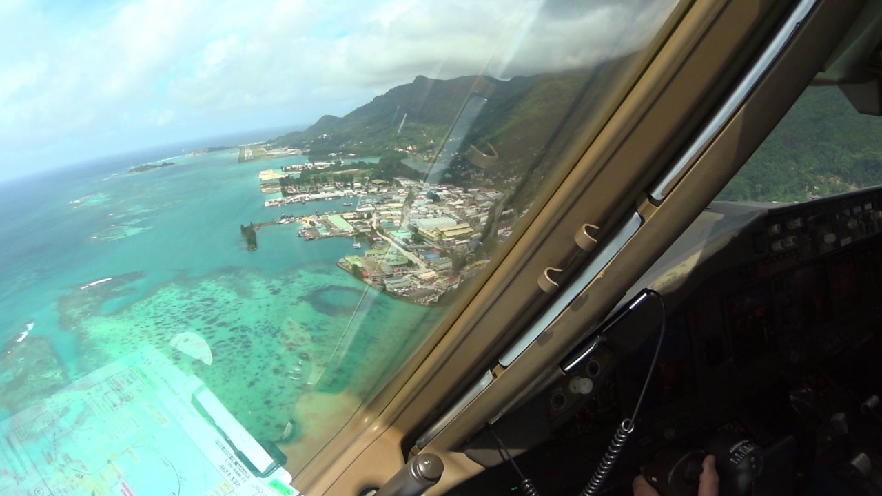 B777 RNAV-AR 13 Approach Seychelles
