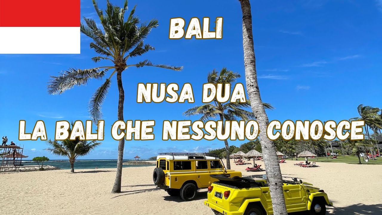 🇮🇩 BALI | 📍NUSA DUA & SANUR 🏖️ alla scoperta della Bali che nessuno conosce
