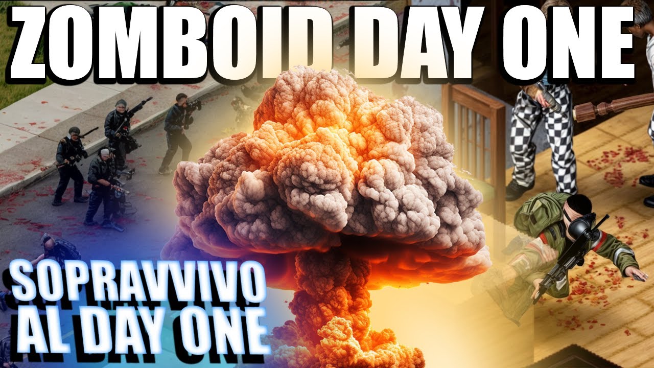 PROVIAMO A SOPRAVVIVERE AL DAY ONE ▶ Project Zomboid DAY-ONE mod ITA
