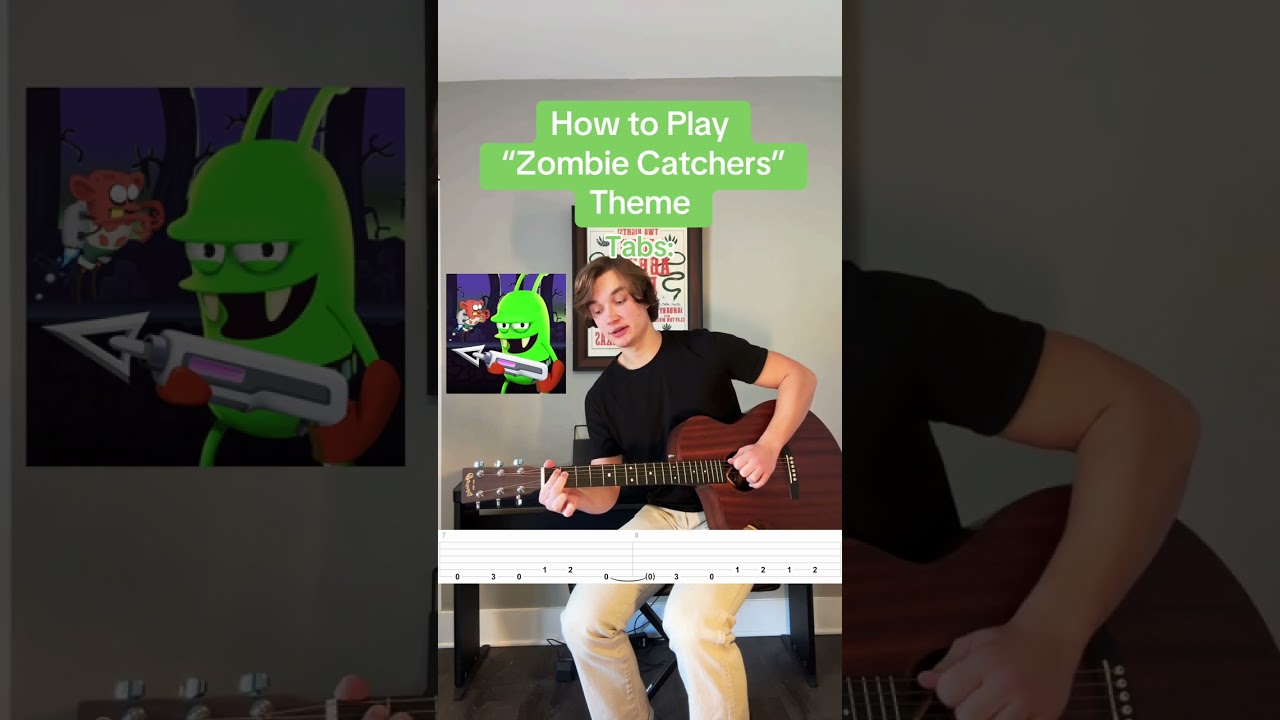 How to Play &ldquo;Zombie Catchers&rdquo; Theme Song 🎸