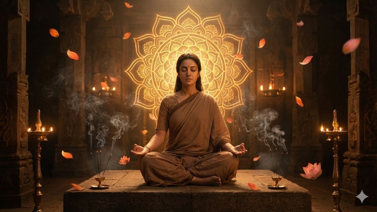 Hindu Deep Meditation Music for Healing & Chakra Alignment | Mindfulness, Stress Relief & Deep Sleep