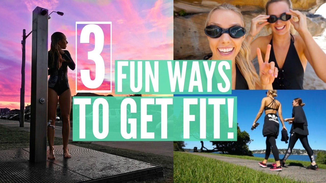 3 FUN WAYS TO GET FIT | My Active Lifestyle | Outdoor Workouts