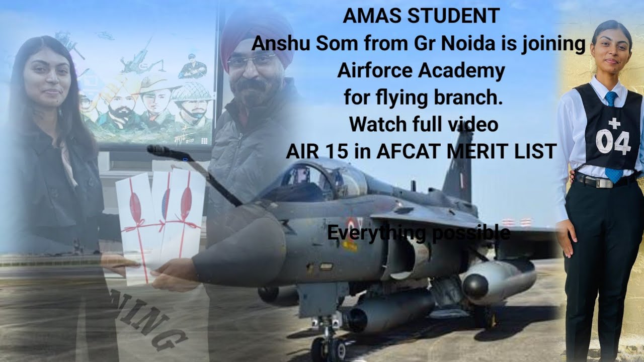 SSB tips from AMAS STAR Anshu Som  AIR 15 Joining flying branch (AFA) DEC 23 .Watch full video