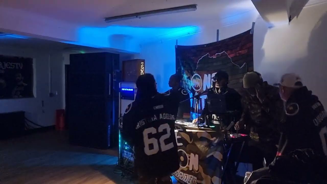 One Nation sound system in session @ BROOKHOUSE FC, Hayes, 18/04/2025. Part 4