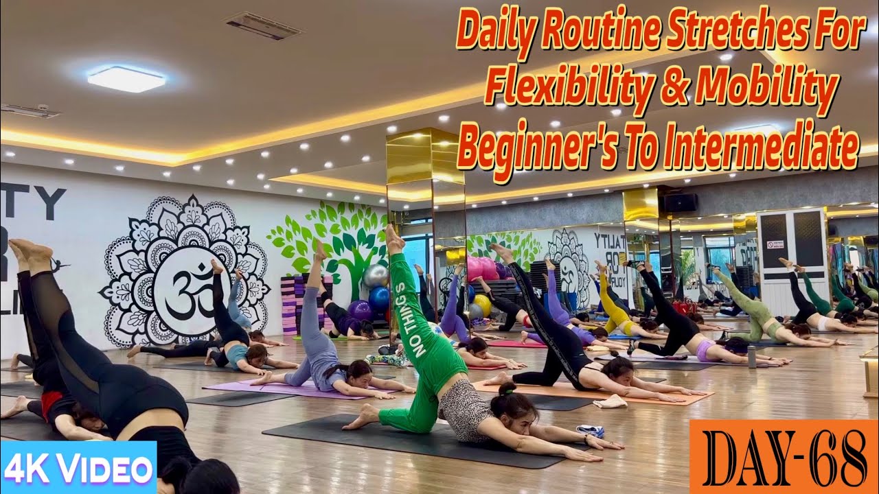 DAY-68 Daily Routine Stretches For Flexibility & Mobility | Master Ranjeet Singh Bhatia |