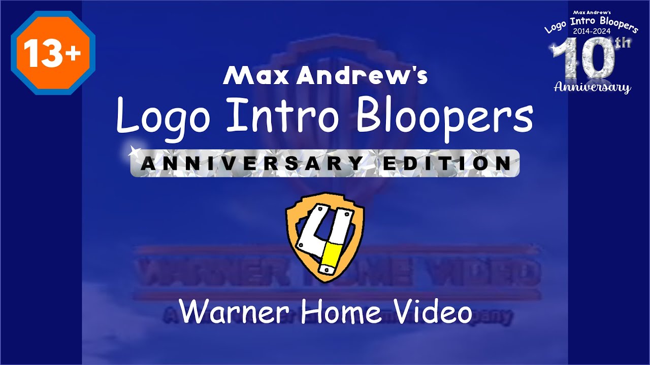 Max Andrew's Logo Intro Bloopers: Anniversary Edition | 4 | Warner Home Video