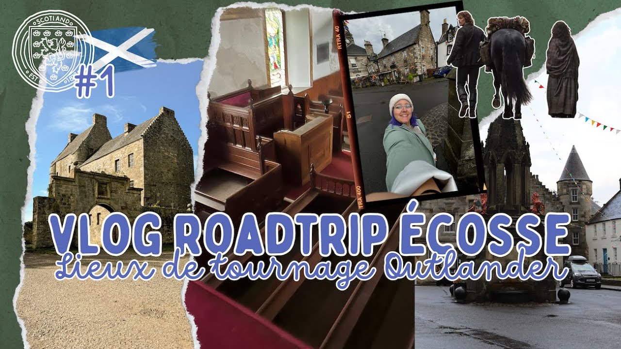 Roadtrip Écosse #1 : Sur les Traces d'Outlander 🏴󠁧󠁢󠁳󠁣󠁴󠁿✨ VLOG
