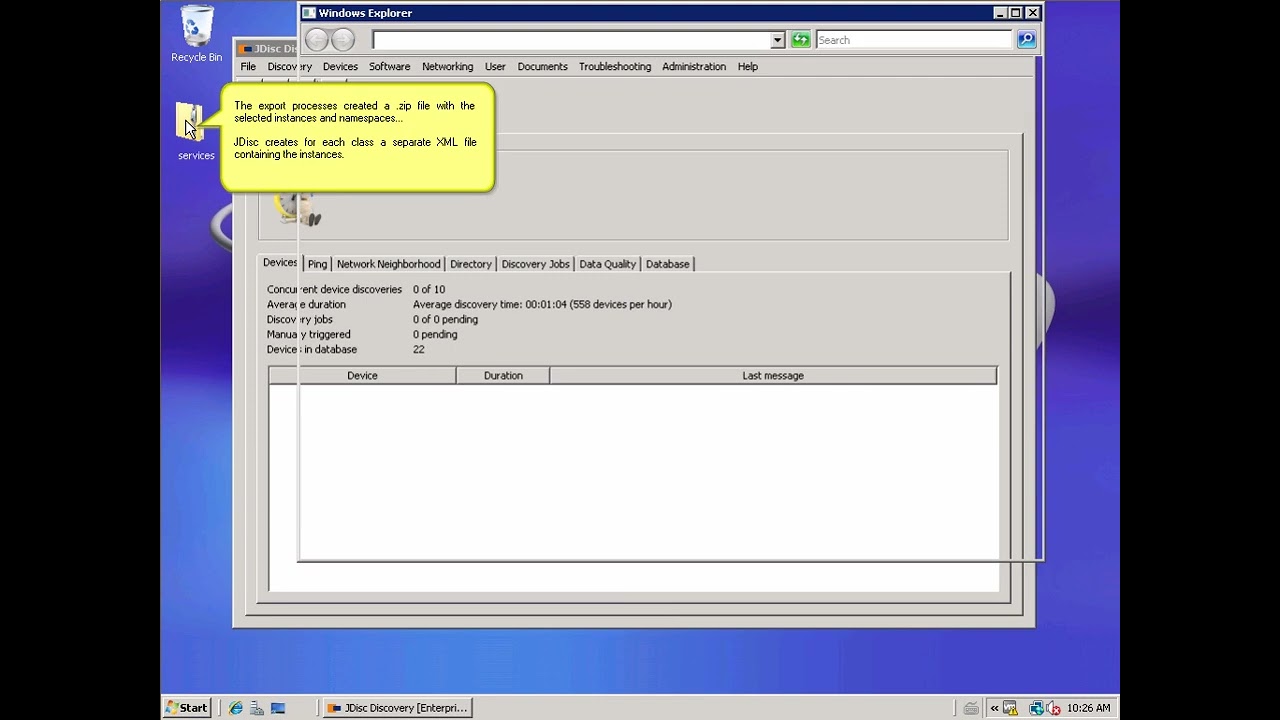 JDisc Legacy Videos: WBEM/WMI Browser