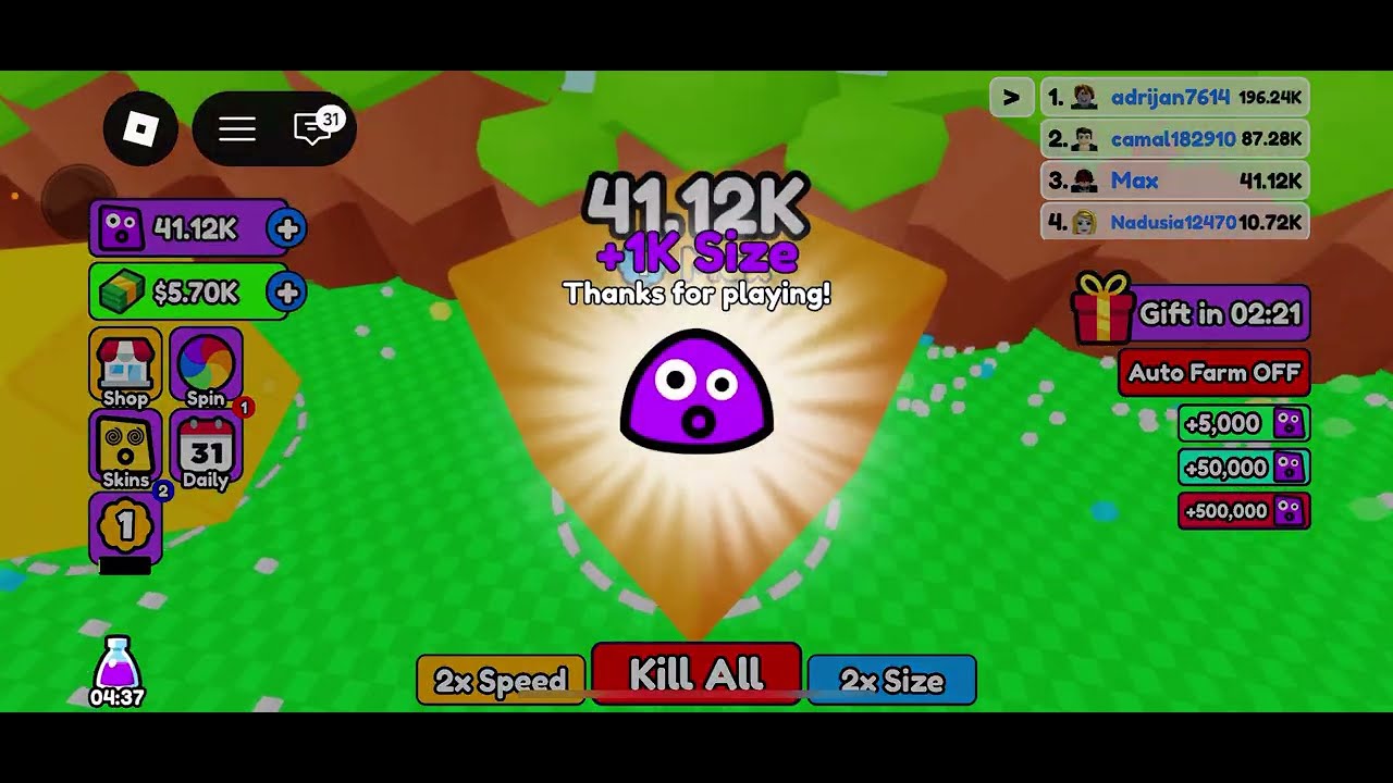 I played Roblox, swear eating