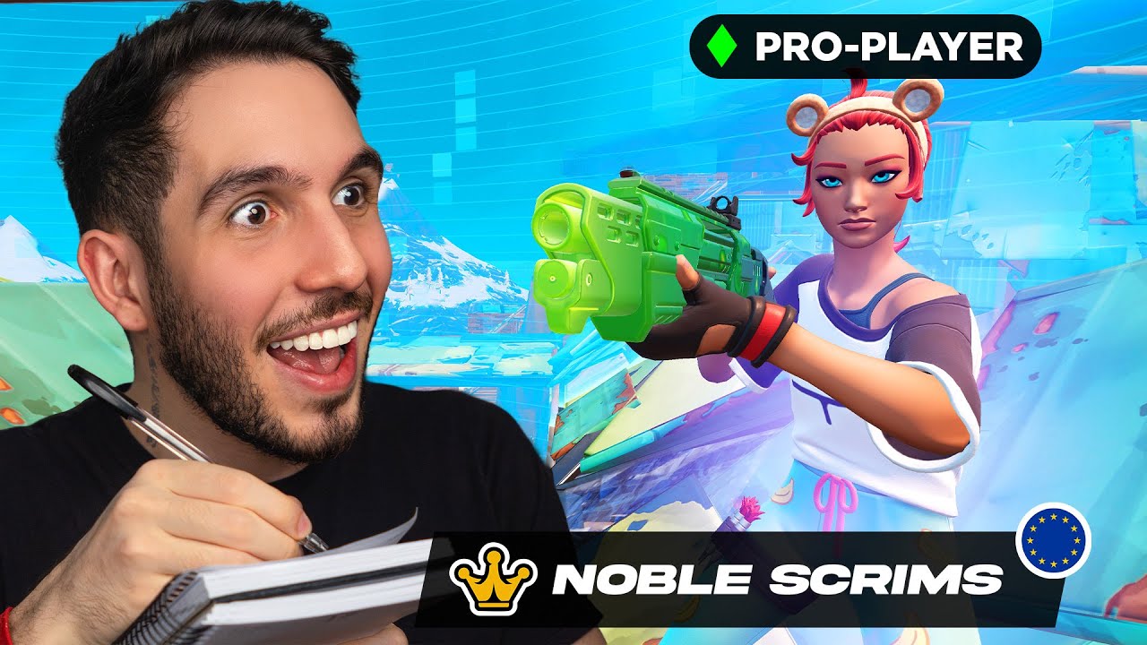 Fiz VOD de Scrim Pro da EUROPA pra aprender o META 🧠 (Noble Practice)