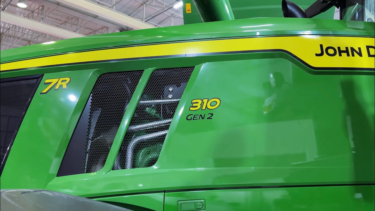 Muhteşem ötesi bir traktör John Deere 7R 310