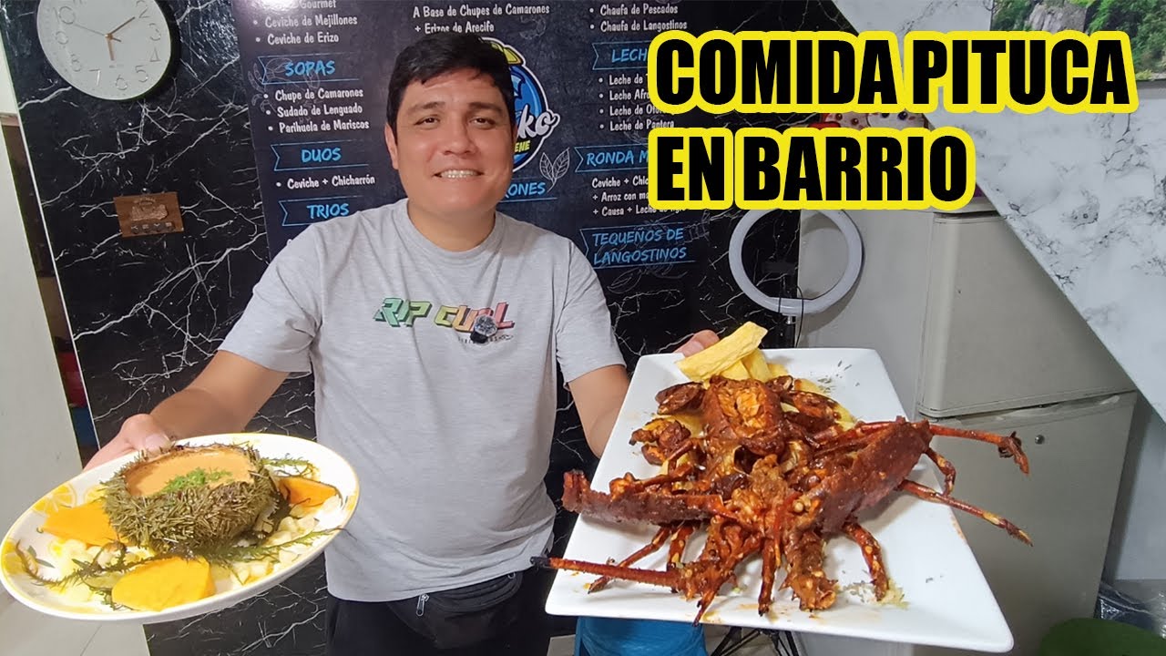 La mejor comida MARINA De Lima| ceviche pituco en Barrio |@MarkoTk