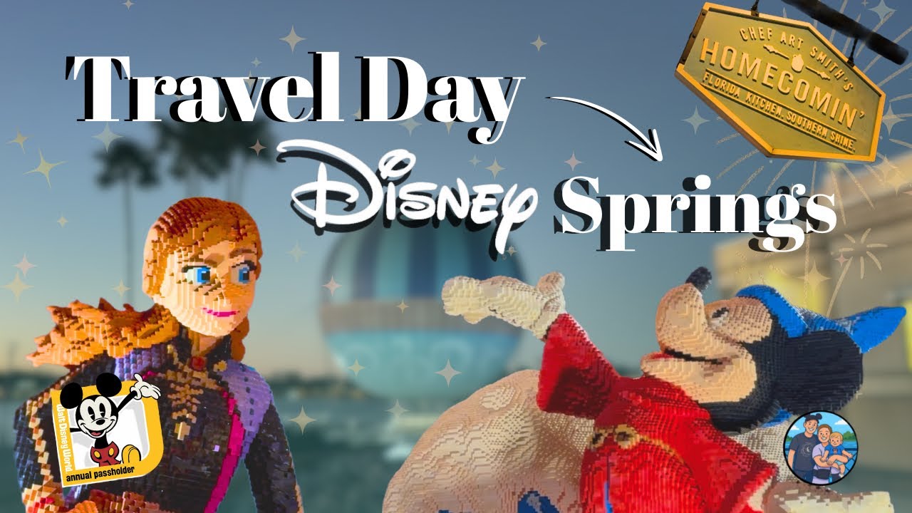 Disney Vlog ✨Traveling to Disney World & Visiting Disney Springs! (Day 1)