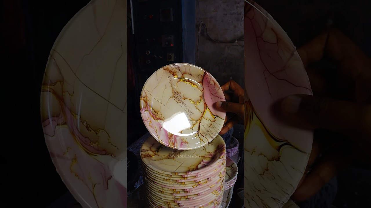 High Quality Melamine Plates Manufactering Process Reveiled