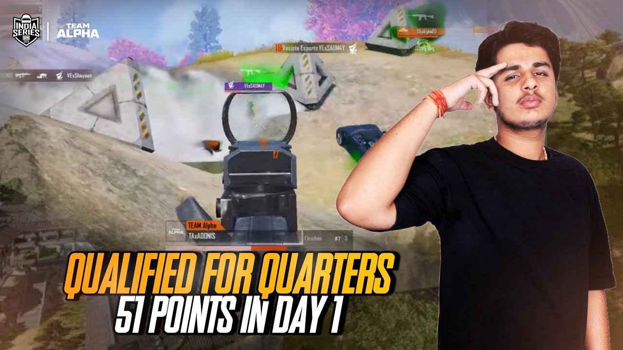 51 POINT IN DAY 1 | TAxADONIS | TEAM ALPHA | BGIS 2026 HIGHLIGHTS ❤️