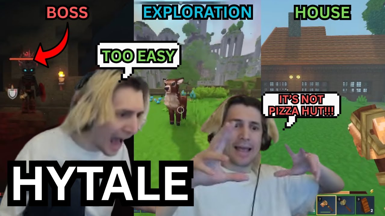 xQc's Hytale Experience