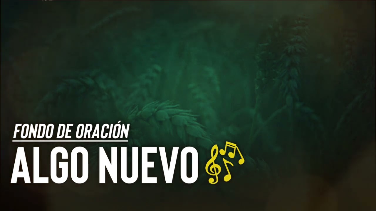 🎶ALGO NUEVO🎶 (Fondo de oración)