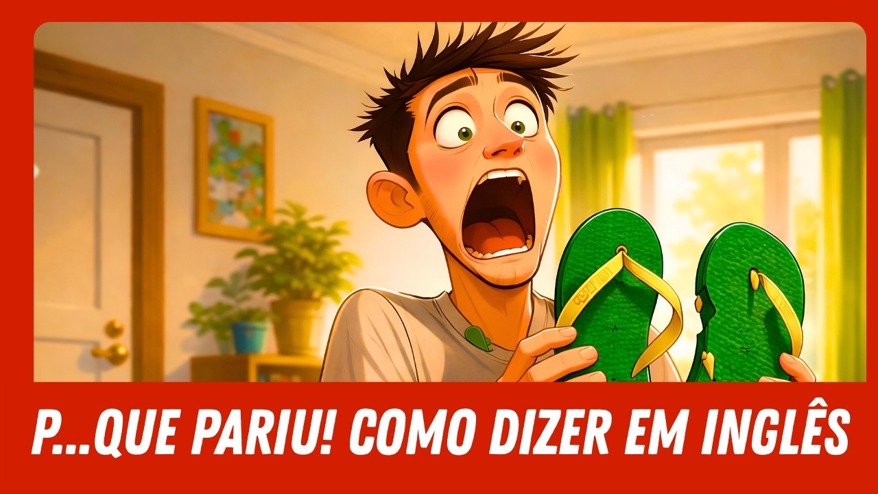 PU...QUE PARIU. Como se diz em Inglês | Inglês fácil