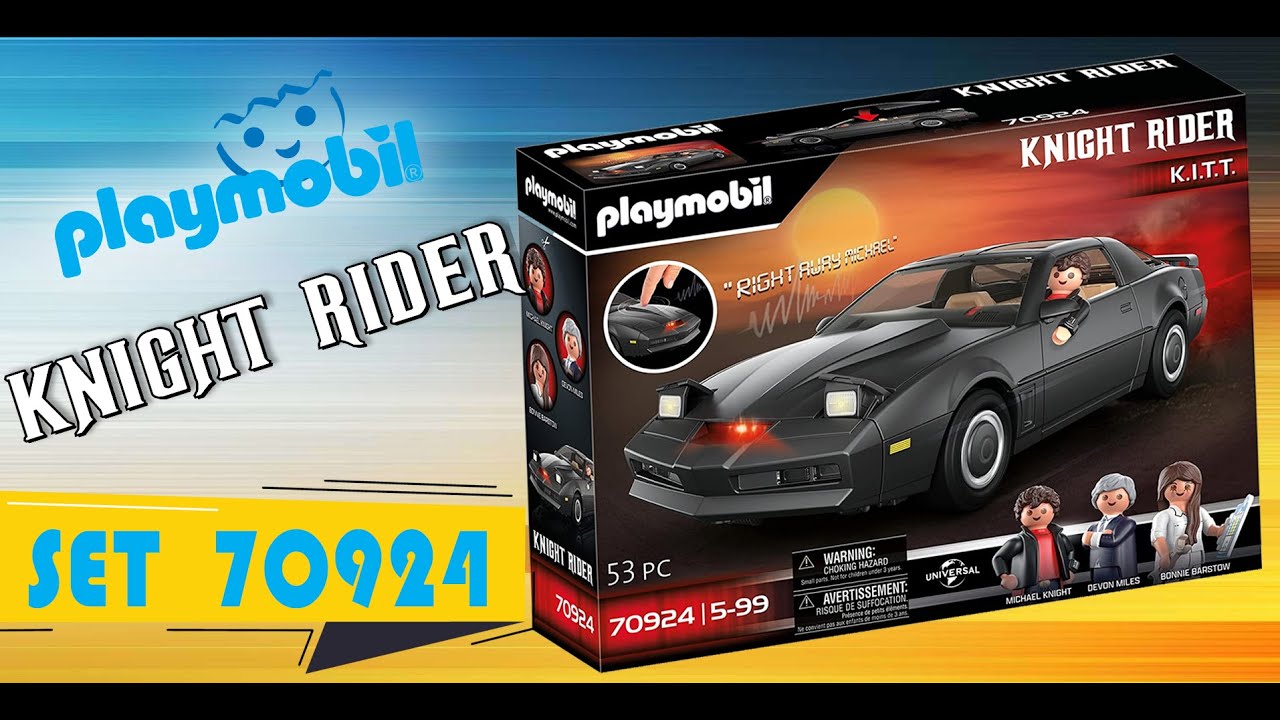 Playmobil   SET  70924   KNIGHT RIDER    K I T T  mit MICHAEL KNIGHT