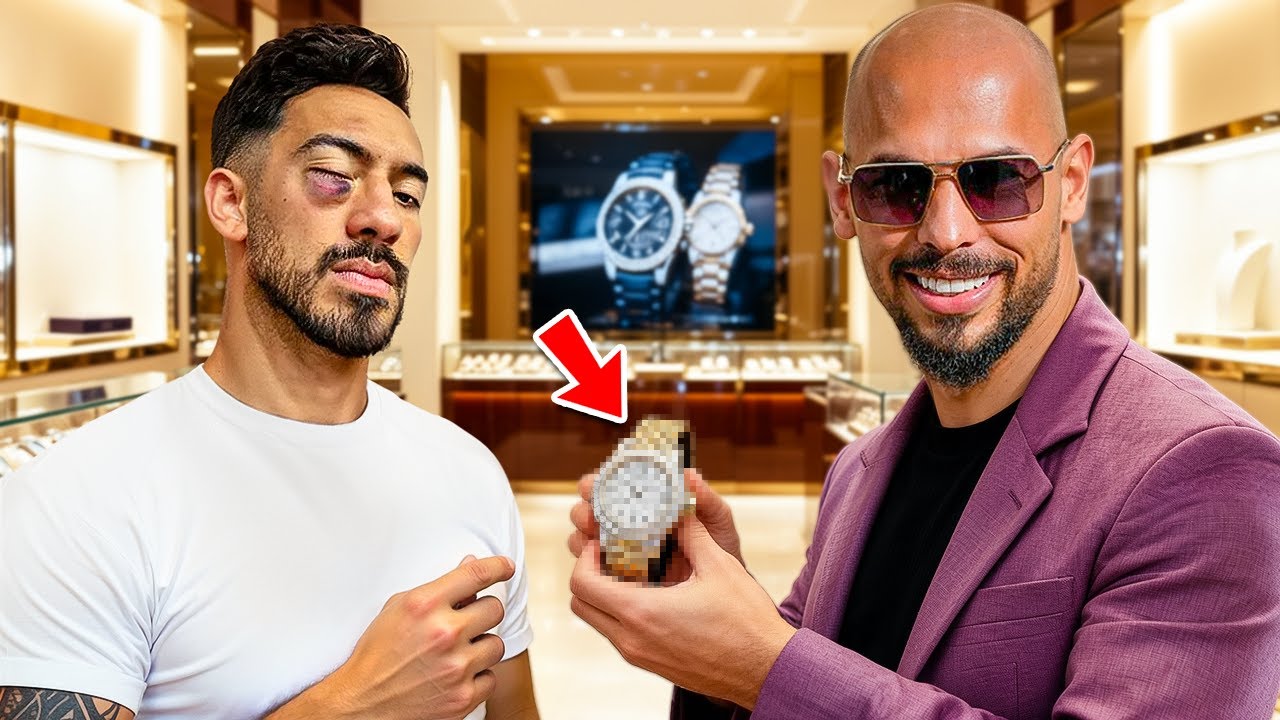 Andrew Tate KO'D ME then Gifted me a $100k watch..