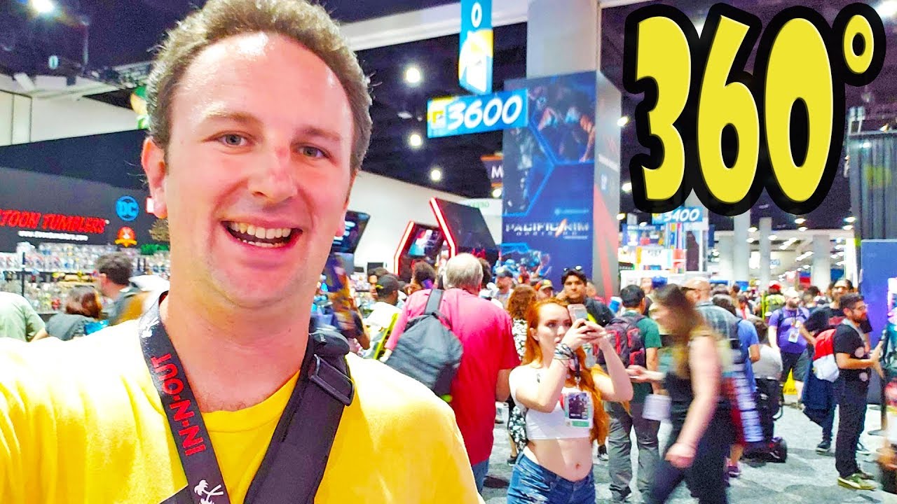 360 Video San Diego Comic Con 2018 Exhibit Hall