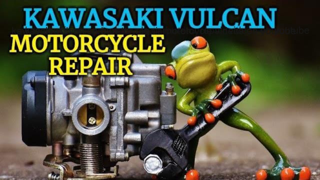 Kawasaki Vulcan 500 Motorcycle carburetor, throttle linkage and cables | Repair Videos