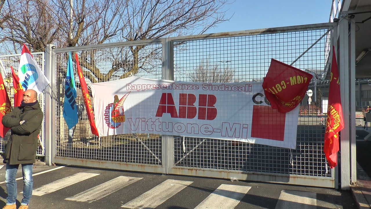 Vittuone, 123 posti a rischio. Sciopero alla ABB di Vittuone