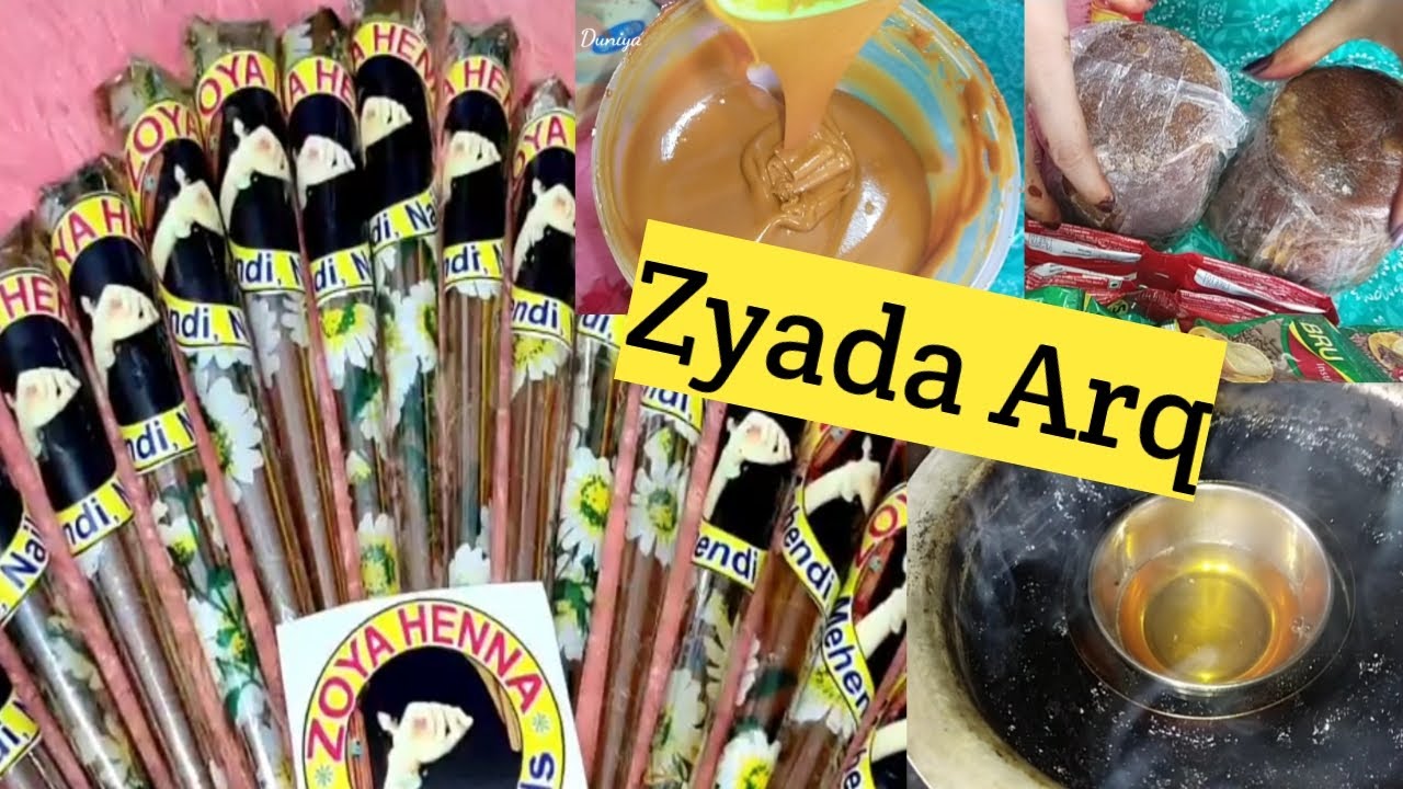 Zyada Arq-Eid Special 🌙 Zoya Nails Mehendi-Cones/zyada arq kaise nikale/Nakhun ki mehndi On orders