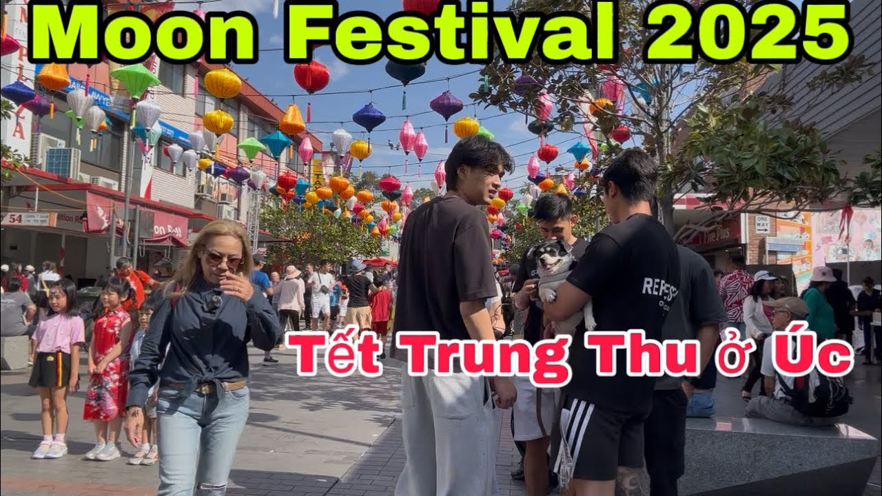 Chợ Tết Trung Thu Tưng Bừng Tại Miền Tây Sydney Cabramatta ở Úc.