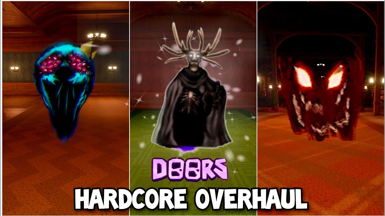 Doors Hardcore Overhaul Event New Enemies Jumpscares & Crucify Enemies