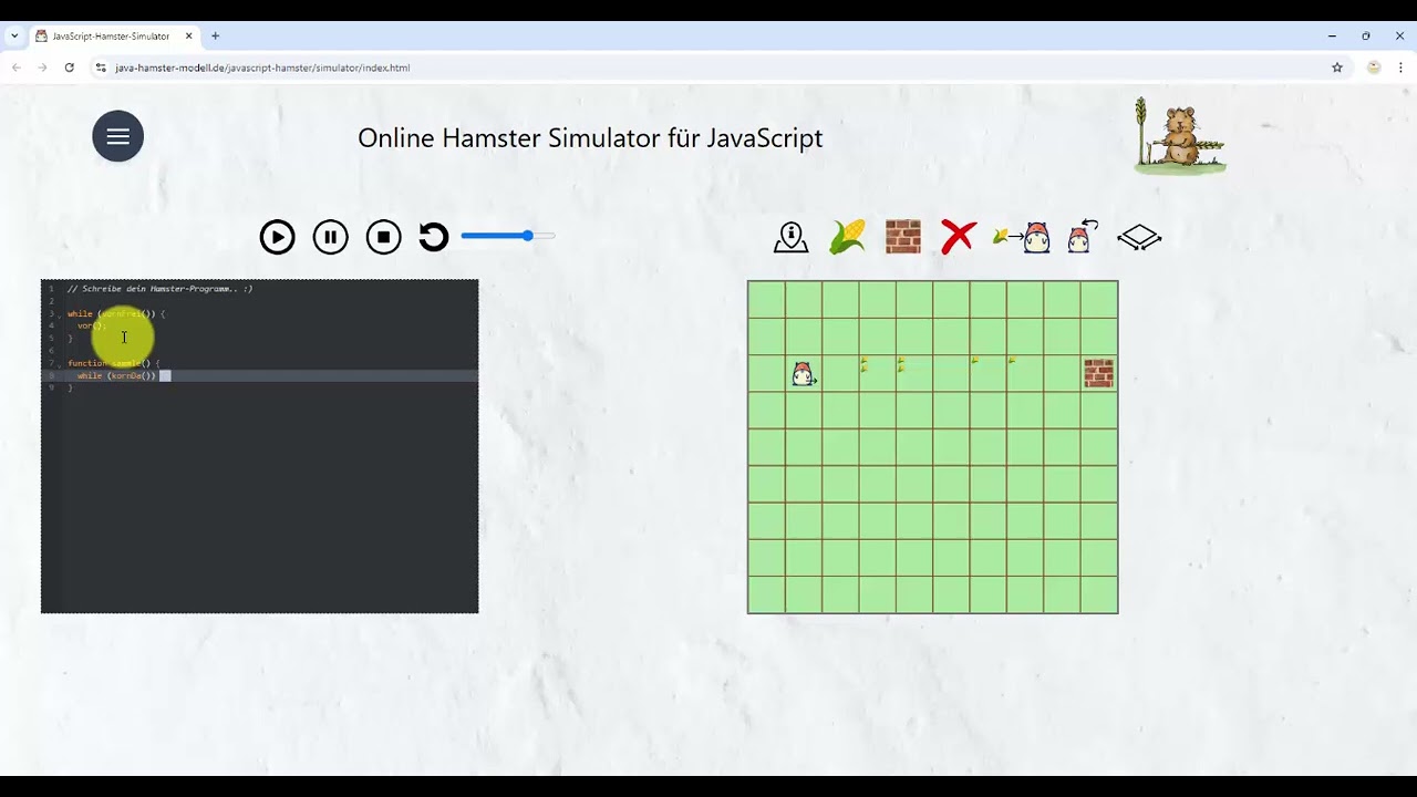 Online-JavaScript-Hamster-Simulator