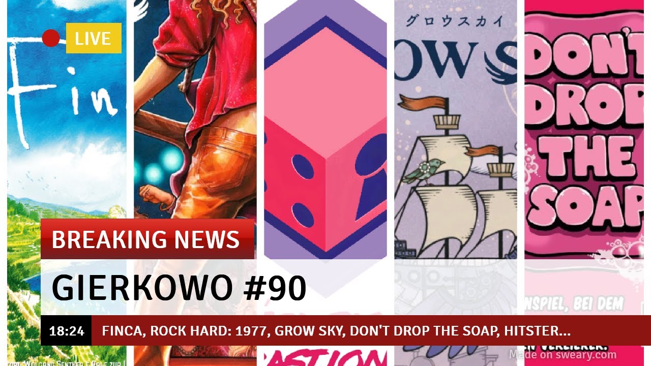 Gierkowo #90 - Finca, Rock Hard: 1977, Grow Sky, Don't drop the soap, Hitster...