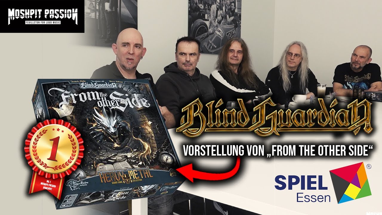 Spiel Messe 2024 Nr.1 Highlight  🔥 Blind Guardian „From the other Side“ | Interview | Metal